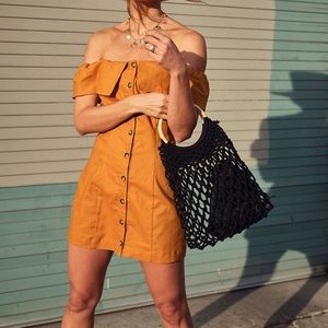 Express x Rocky Barnes dress NWT size small